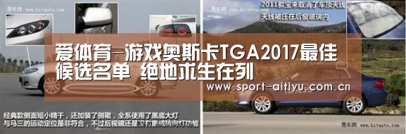 爱体育-游戏奥斯卡TGA2017最佳候选名单 绝地求生在列(图4) 爱体育